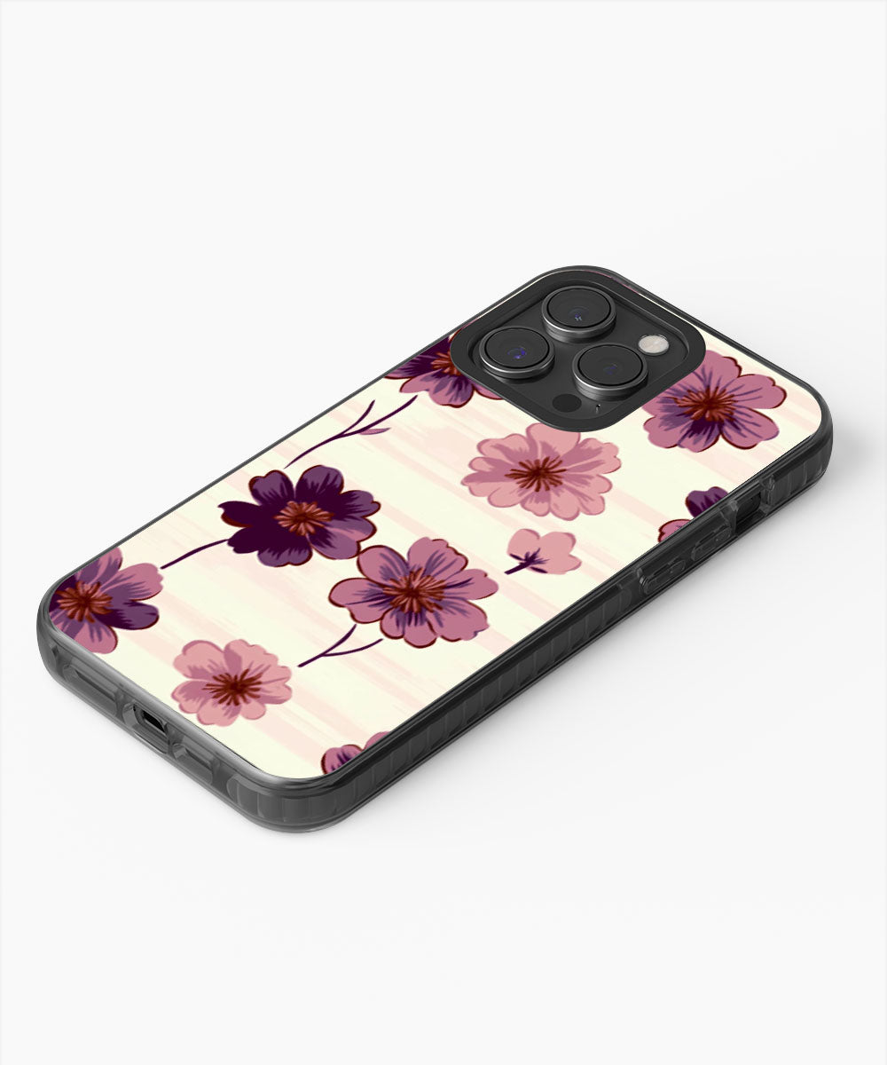 Latest 3rd-Generation Pop Tough Matte Flowers iPhone Case (MagSafe-Compatible)