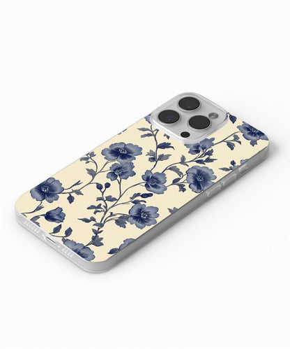 Latest 3rd-Generation Crystal Tough Glossy Flowers iPhone Case (MagSafe-Compatible)
