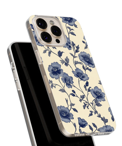 Latest 3rd-Generation Crystal Tough Glossy Flowers iPhone Case (MagSafe-Compatible)