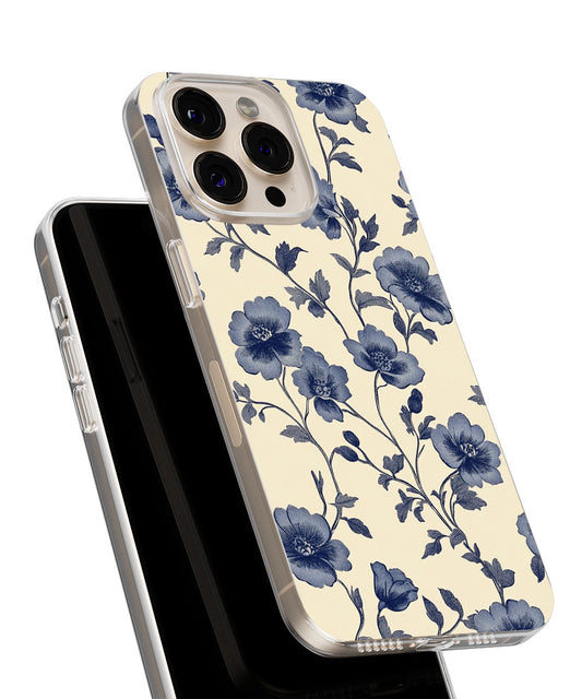 Latest 3rd-Generation Crystal Tough Glossy Flowers iPhone Case (MagSafe-Compatible)