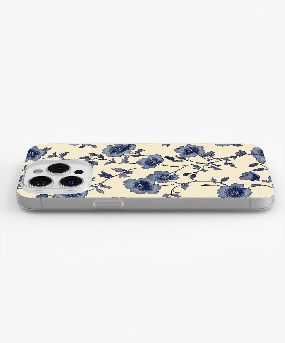 Latest 3rd-Generation Crystal Tough Glossy Flowers iPhone Case (MagSafe-Compatible)