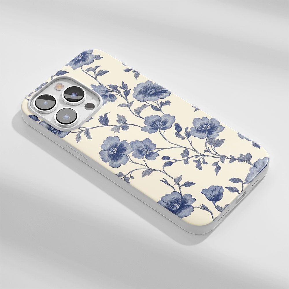 Latest 3rd-Generation Crystal Tough Glossy Flowers iPhone Case