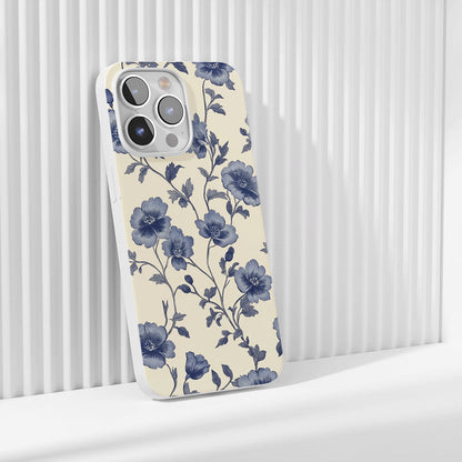 Latest 3rd-Generation Crystal Tough Glossy Flowers iPhone Case