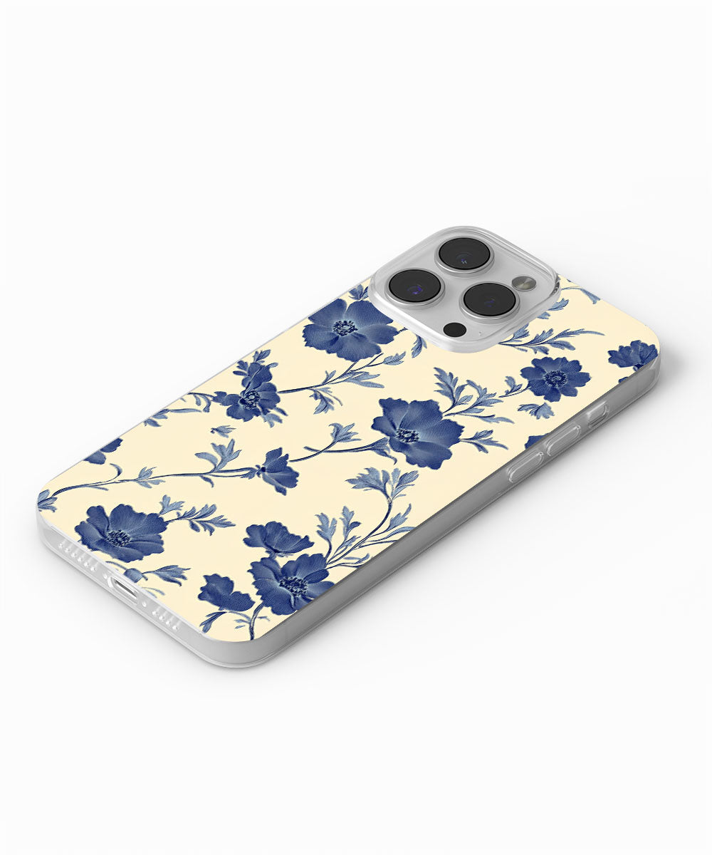 Latest 3rd-Generation Crystal Tough Glossy Flowers iPhone Case (MagSafe-Compatible)