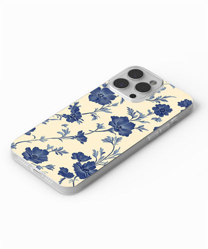 Latest 3rd-Generation Crystal Tough Glossy Flowers iPhone Case (MagSafe-Compatible)