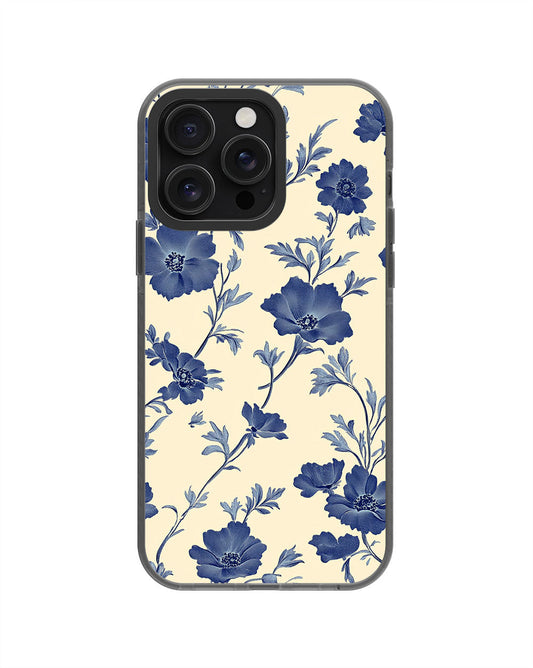 Latest 3rd-Generation Pop Tough Matte Flowers iPhone Case (MagSafe-Compatible) [Back Cover Only]