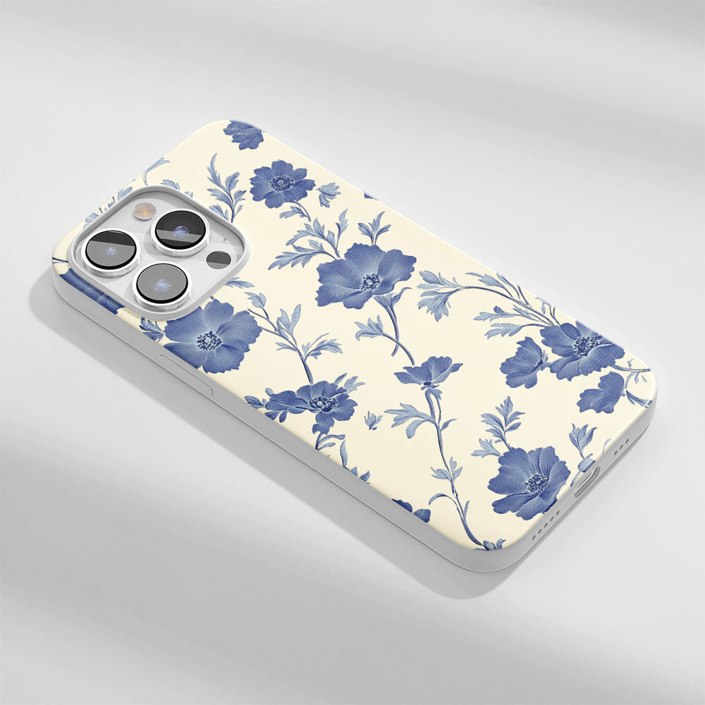 Latest 3rd-Generation Crystal Tough Glossy Flowers iPhone Case