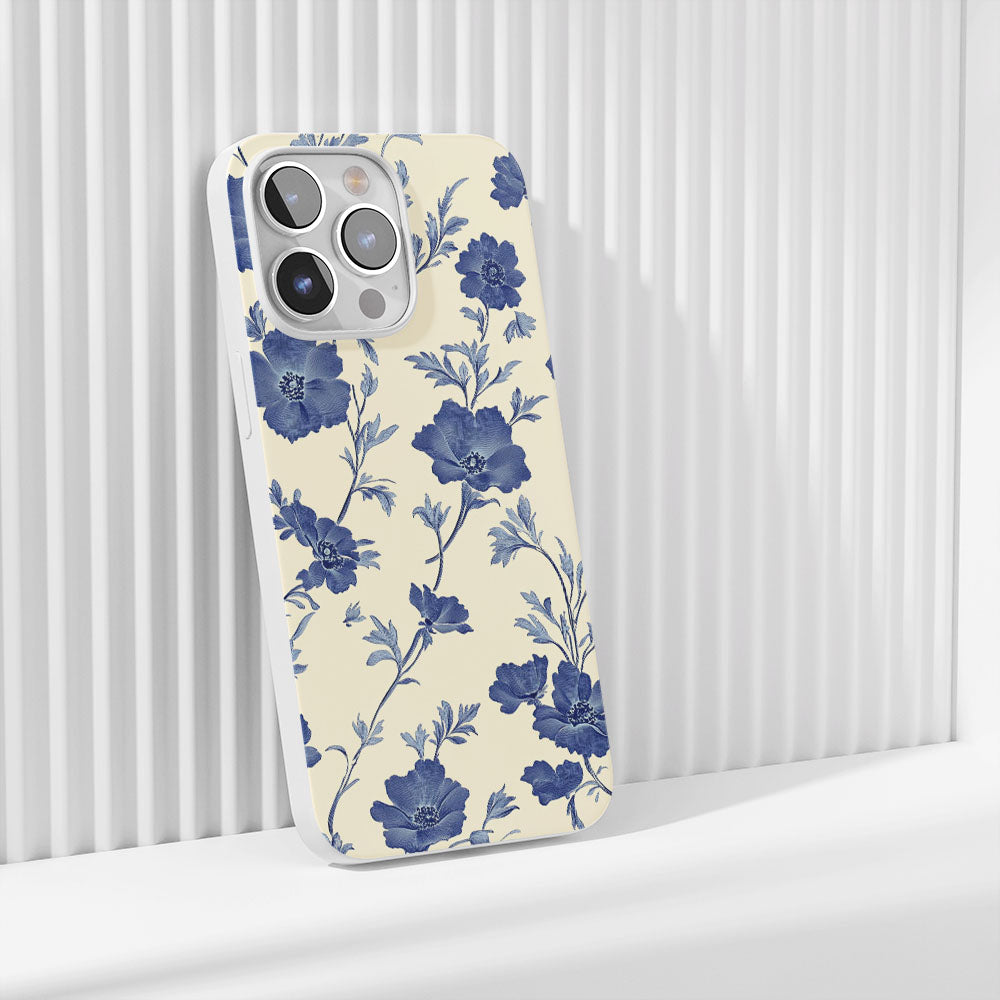 Latest 3rd-Generation Crystal Tough Glossy Flowers iPhone Case