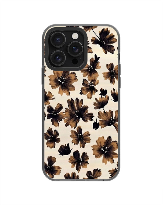 Latest 3rd-Generation Pop Tough Matte Flowers iPhone Case (MagSafe-Compatible) [Back Cover Only]