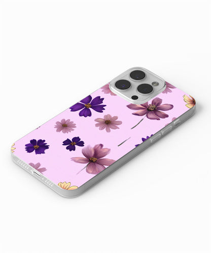 Latest 3rd-Generation Crystal Tough Glossy Flowers iPhone Case (MagSafe-Compatible)