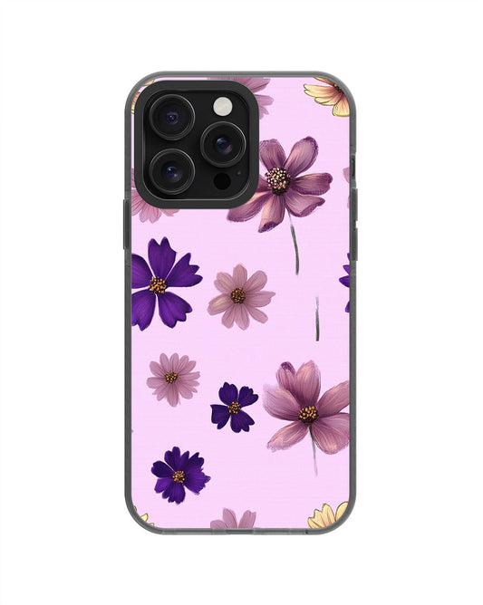 Latest 3rd-Generation Pop Tough Matte Flowers iPhone Case (MagSafe-Compatible) [Back Cover Only]