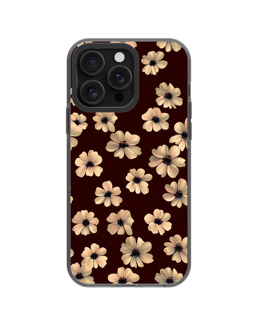 Latest 3rd-Generation Pop Tough Matte Flowers iPhone Case (MagSafe-Compatible) [Back Cover Only]