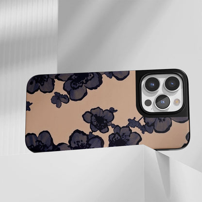 Industry-Level Tough Matte Flowers iPhone Case