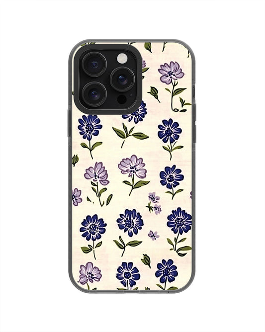 Latest 3rd-Generation Pop Tough Matte Flowers iPhone Case (MagSafe-Compatible) [Back Cover Only]