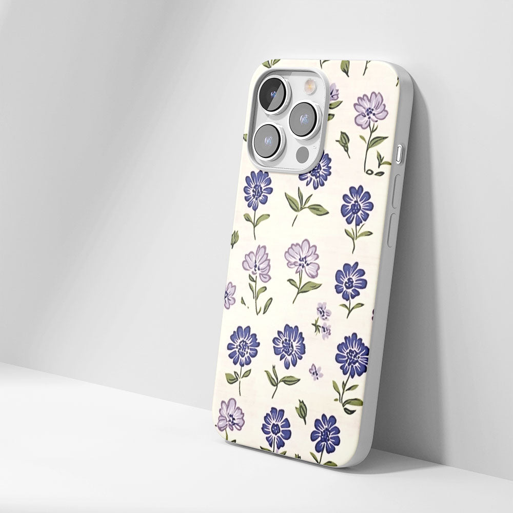 Latest 3rd-Generation Crystal Tough Glossy Flowers iPhone Case