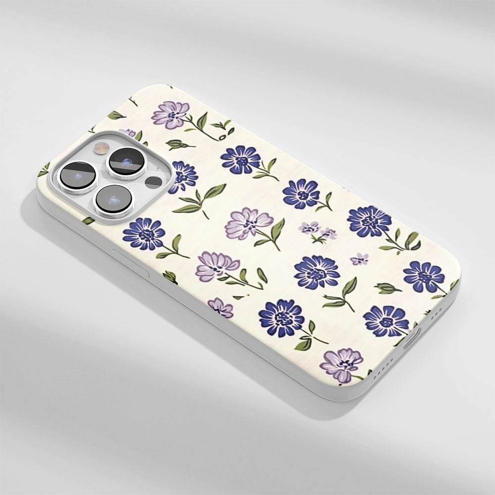 Latest 3rd-Generation Crystal Tough Glossy Flowers iPhone Case