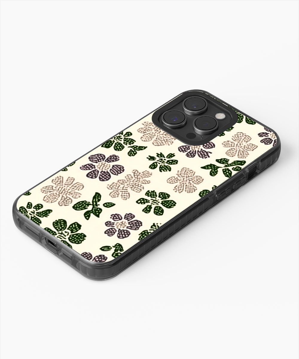 Latest 3rd-Generation Pop Tough Matte Flowers iPhone Case (MagSafe-Compatible)