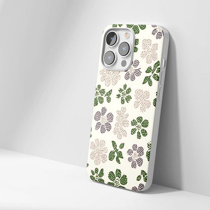 Latest 3rd-Generation Crystal Tough Glossy Flowers iPhone Case