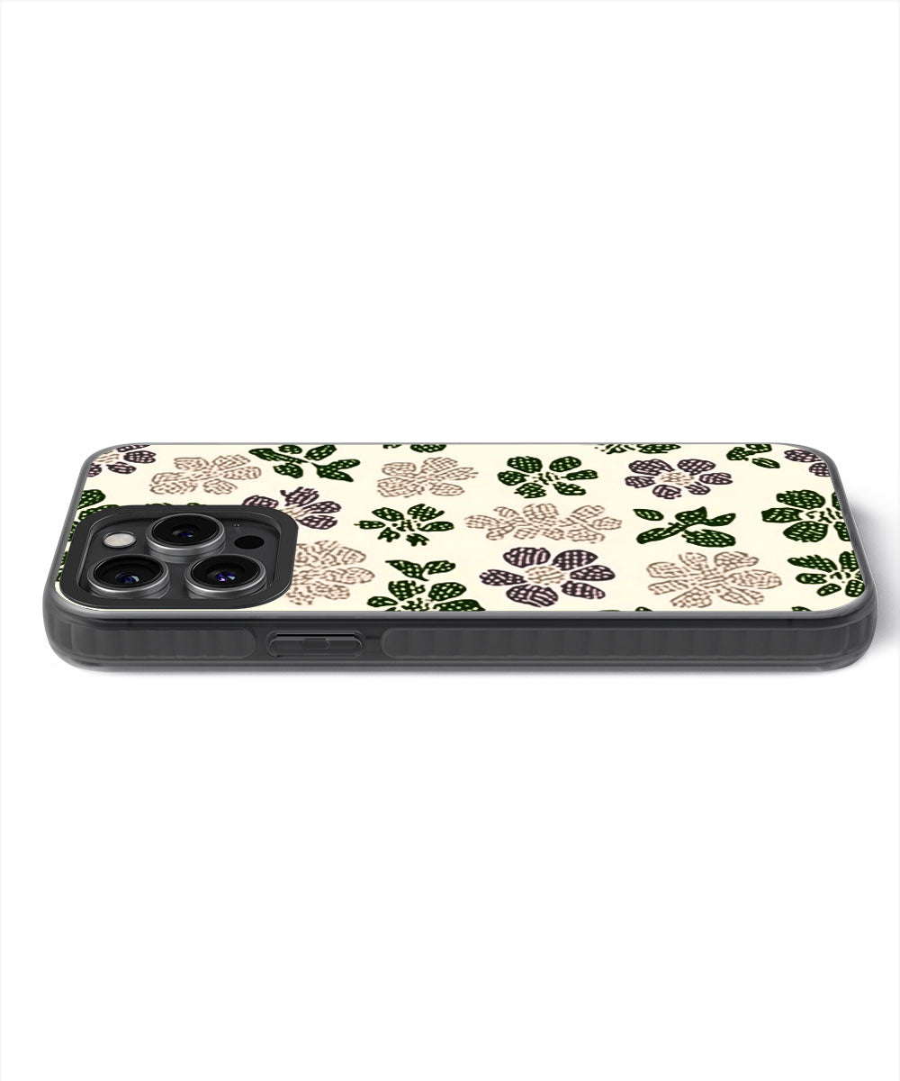 Latest 3rd-Generation Pop Tough Matte Flowers iPhone Case (MagSafe-Compatible)