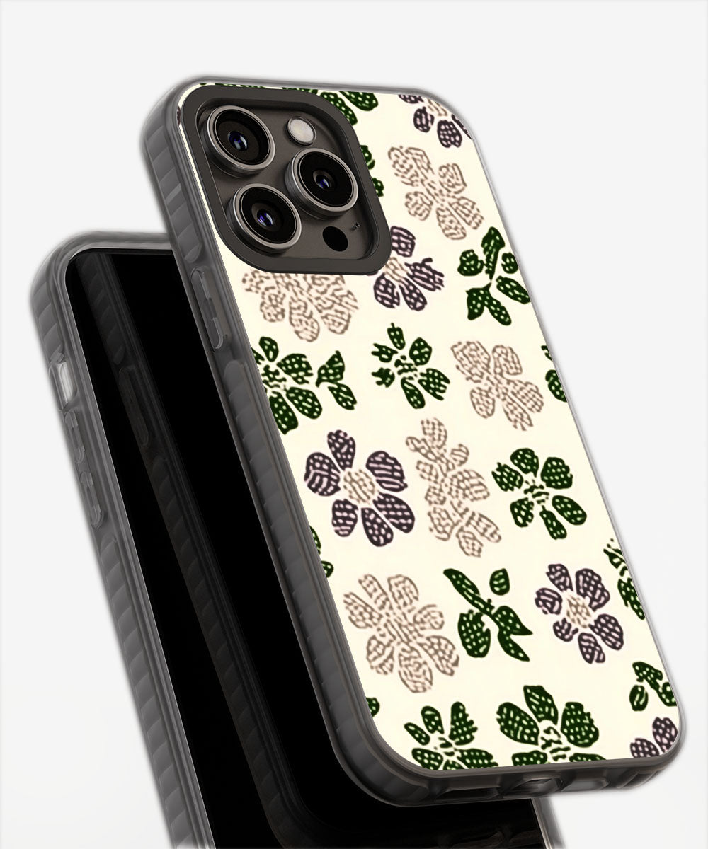 Latest 3rd-Generation Pop Tough Matte Flowers iPhone Case (MagSafe-Compatible)
