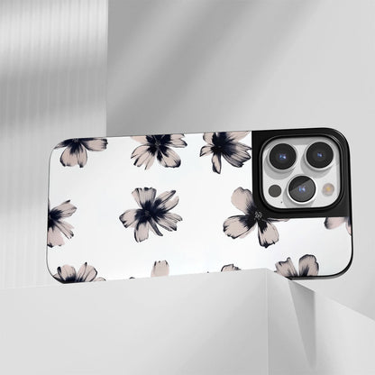 Industry-Level Tough Matte Flowers iPhone Case