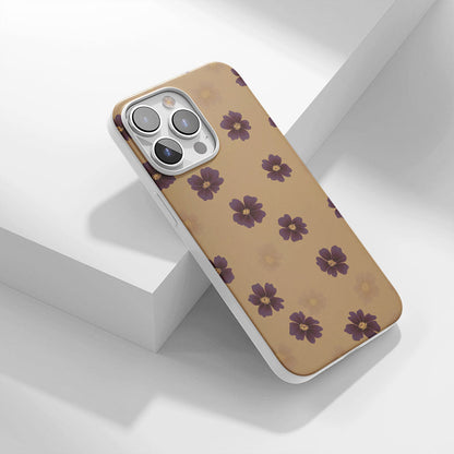 Latest 3rd-Generation Crystal Tough Glossy Flowers iPhone Case