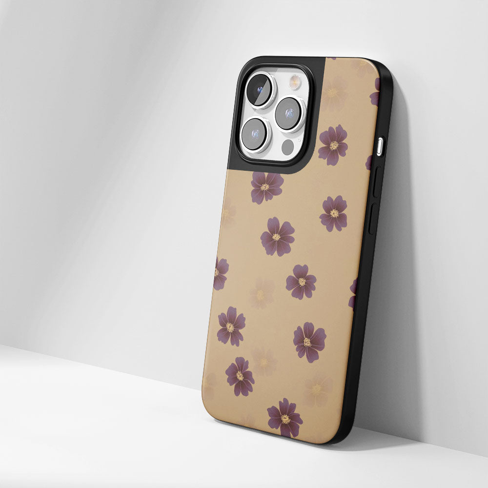 Industry-Level Tough Matte Flowers iPhone Case