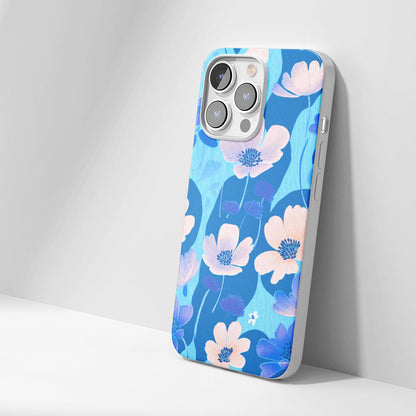 Latest 3rd-Generation Crystal Tough Glossy Flowers iPhone Case