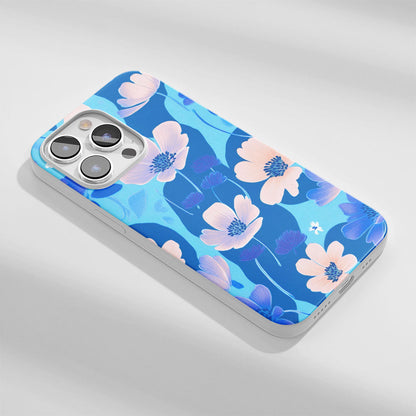 Latest 3rd-Generation Crystal Tough Glossy Flowers iPhone Case