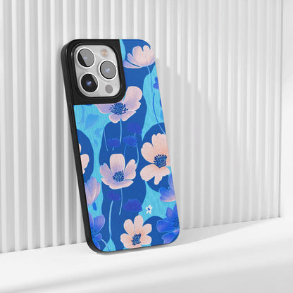 Industry-Level Tough Matte Flowers iPhone Case