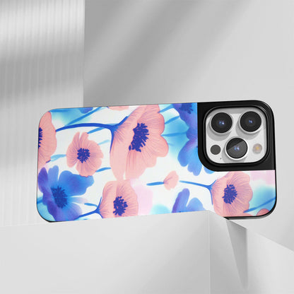 Industry-Level Tough Matte Flowers iPhone Case