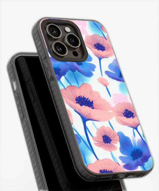 Latest 3rd-Generation Pop Tough Matte Flowers iPhone Case (MagSafe-Compatible)