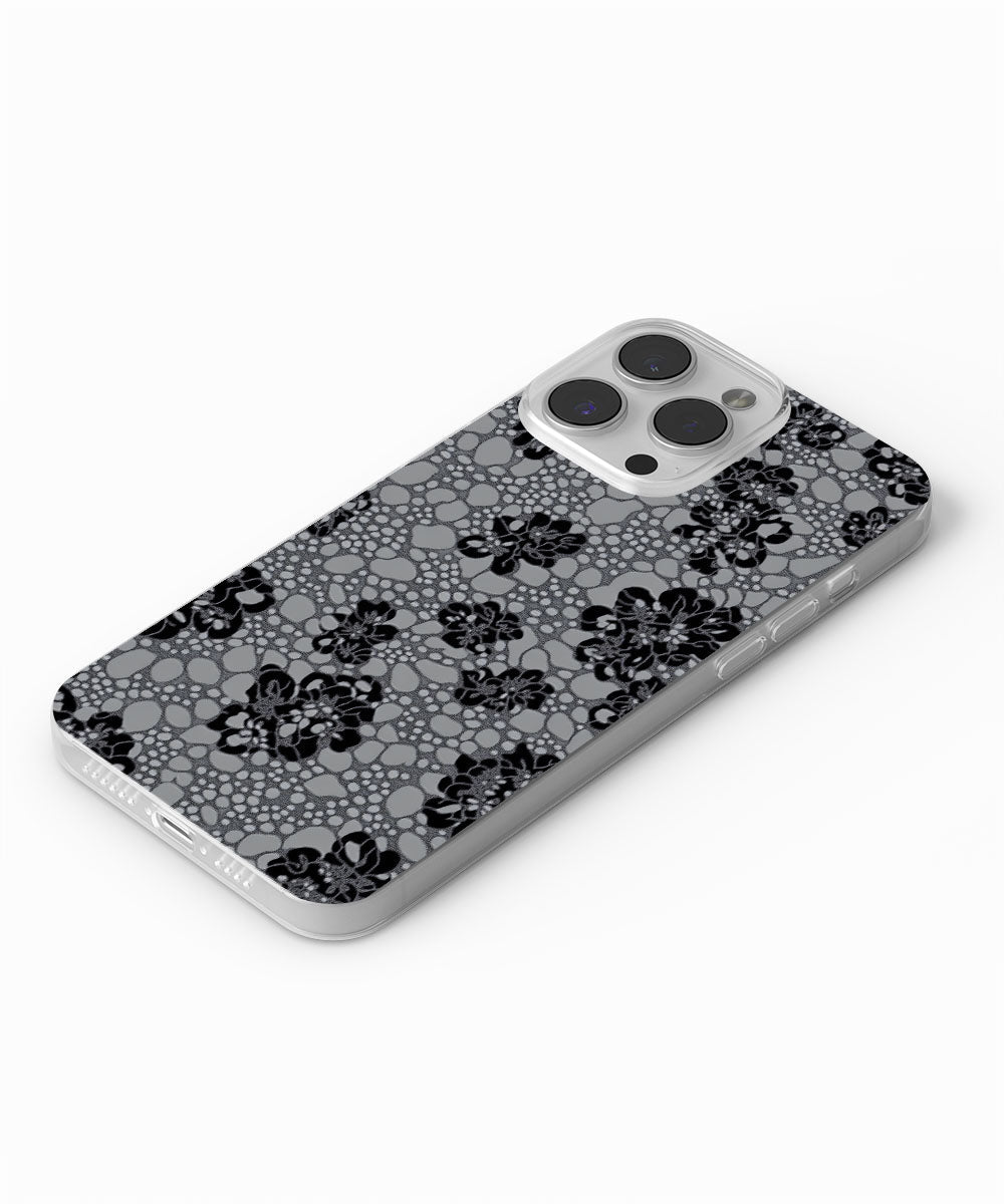 Latest 3rd-Generation Crystal Tough Glossy Flowers iPhone Case (MagSafe-Compatible)