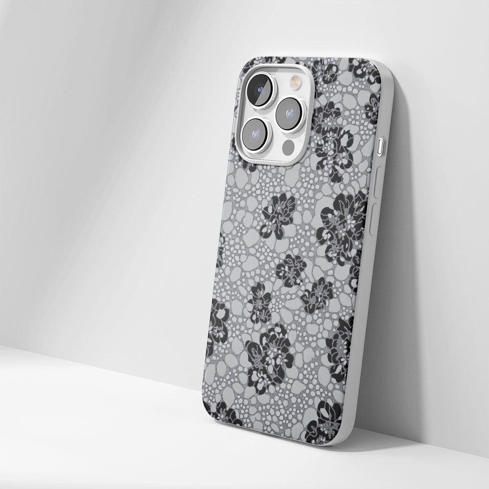 Latest 3rd-Generation Crystal Tough Glossy Flowers iPhone Case