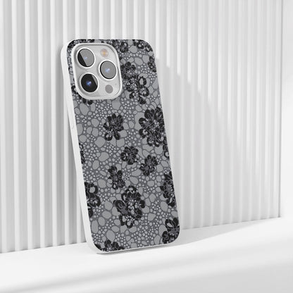 Latest 3rd-Generation Crystal Tough Glossy Flowers iPhone Case