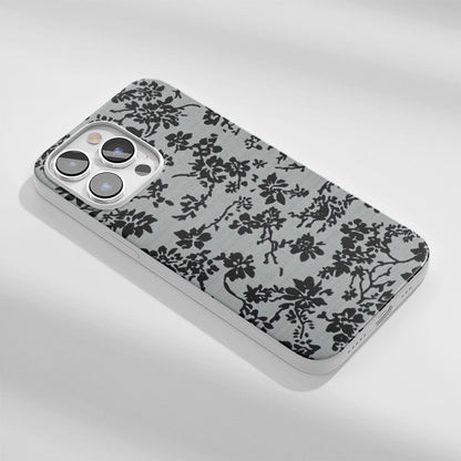 Latest 3rd-Generation Crystal Tough Glossy Flowers iPhone Case