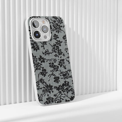 Latest 3rd-Generation Crystal Tough Glossy Flowers iPhone Case