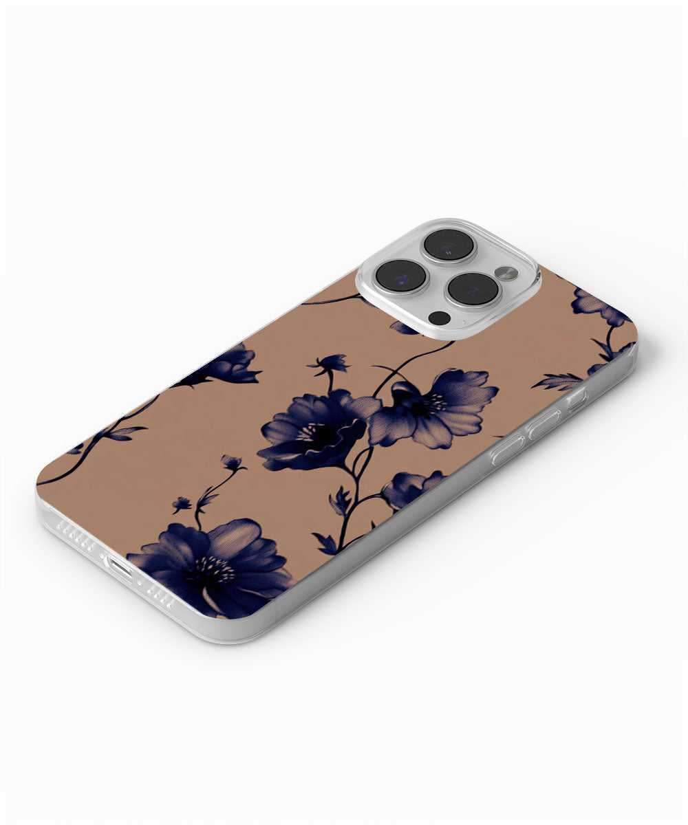 Latest 3rd-Generation Crystal Tough Glossy Flowers iPhone Case (MagSafe-Compatible)