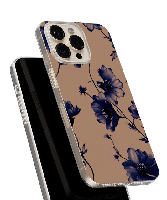 Latest 3rd-Generation Crystal Tough Glossy Flowers iPhone Case (MagSafe-Compatible)