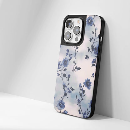 Industry-Level Tough Matte Flowers iPhone Case