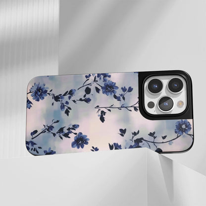 Industry-Level Tough Matte Flowers iPhone Case