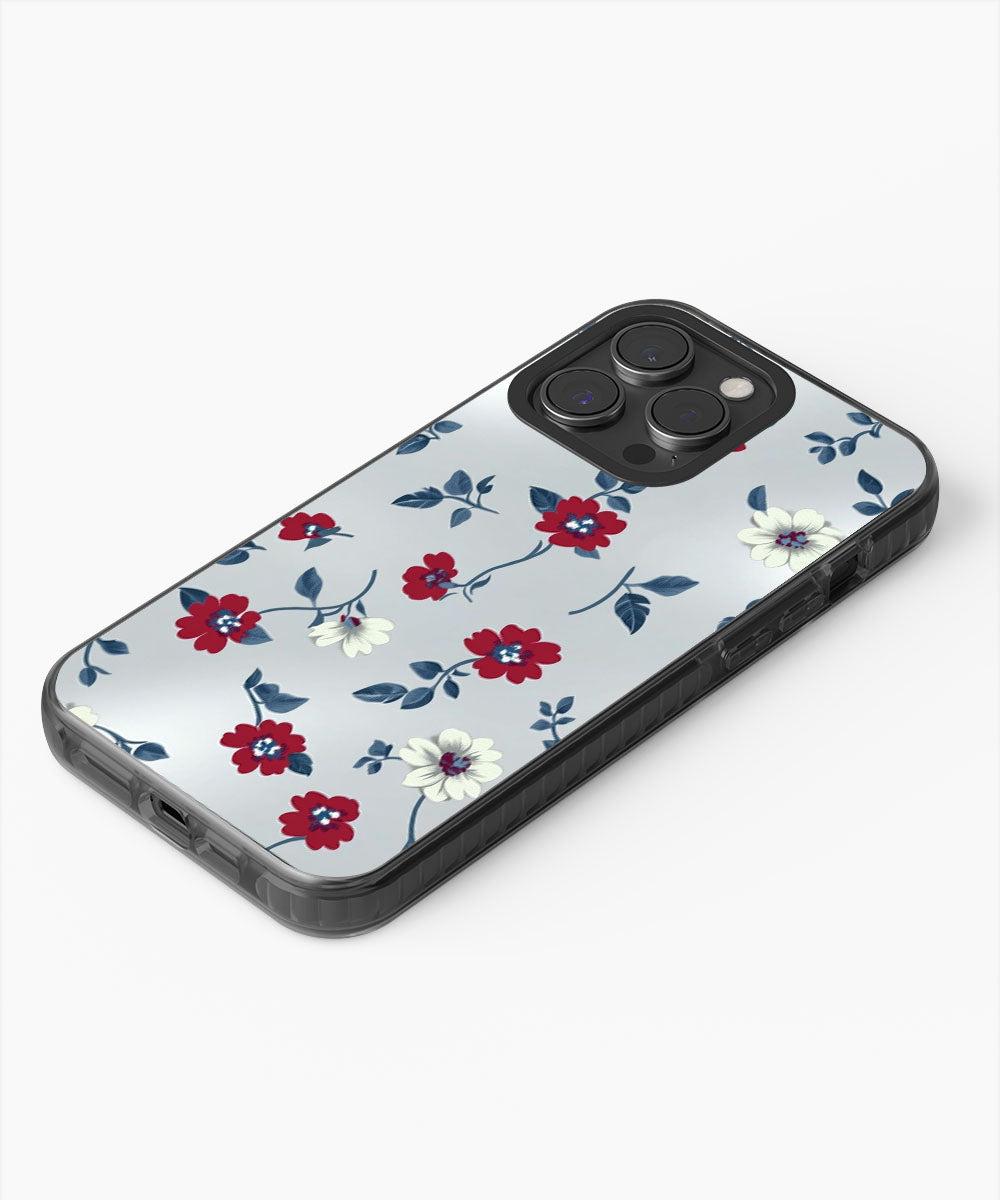 Latest 3rd-Generation Pop Tough Matte Flowers iPhone Case (MagSafe-Compatible)