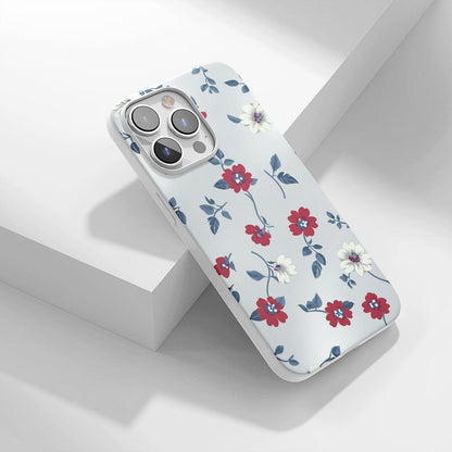 Latest 3rd-Generation Crystal Tough Glossy Flowers iPhone Case