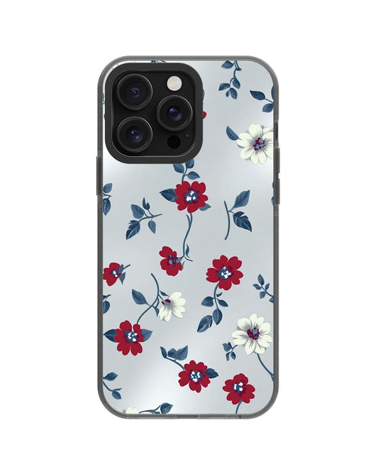 Latest 3rd-Generation Pop Tough Matte Flowers iPhone Case (MagSafe-Compatible) [Back Cover Only]
