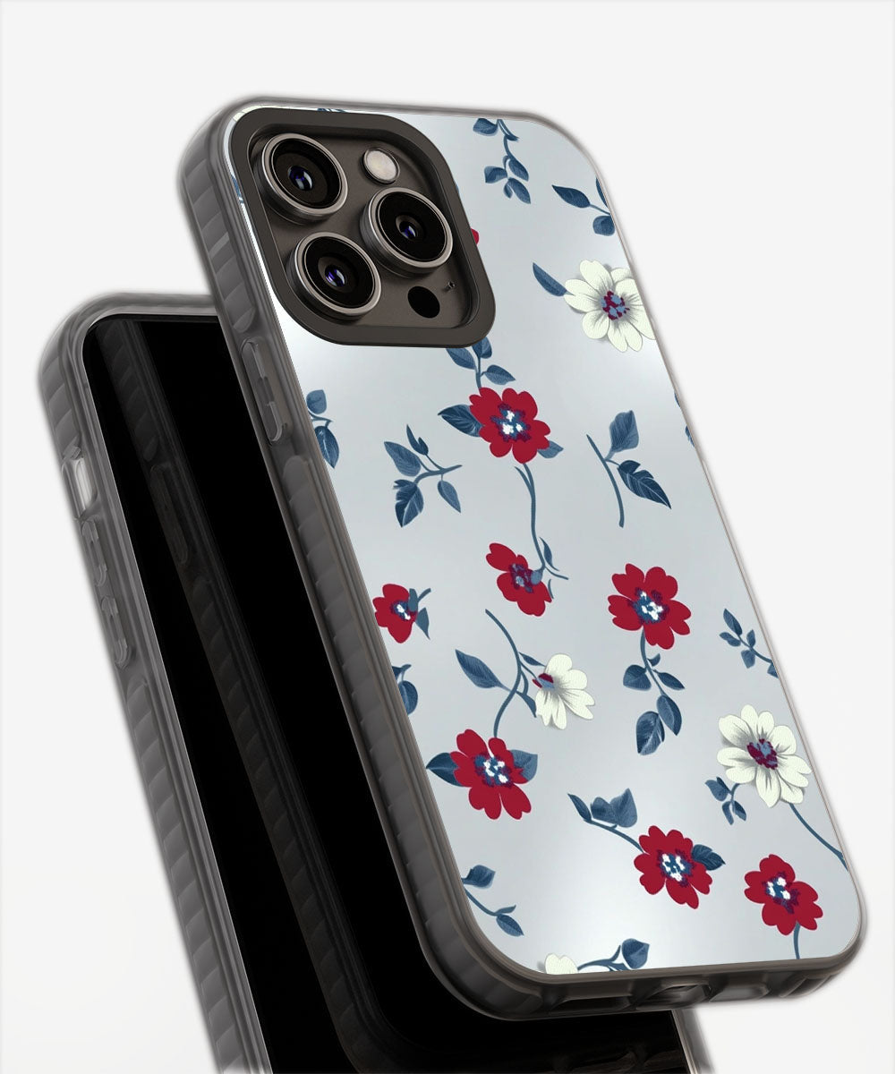 Latest 3rd-Generation Pop Tough Matte Flowers iPhone Case (MagSafe-Compatible)