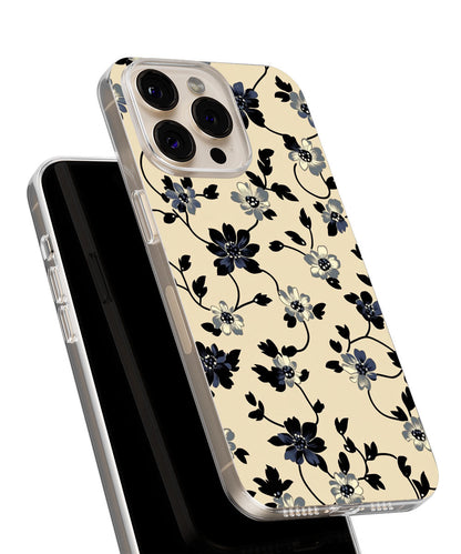 Latest 3rd-Generation Crystal Tough Glossy Flowers iPhone Case (MagSafe-Compatible)