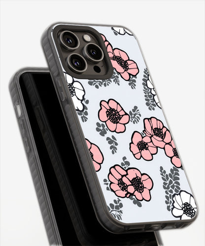 Latest 3rd-Generation Pop Tough Matte Flowers iPhone Case (MagSafe-Compatible)