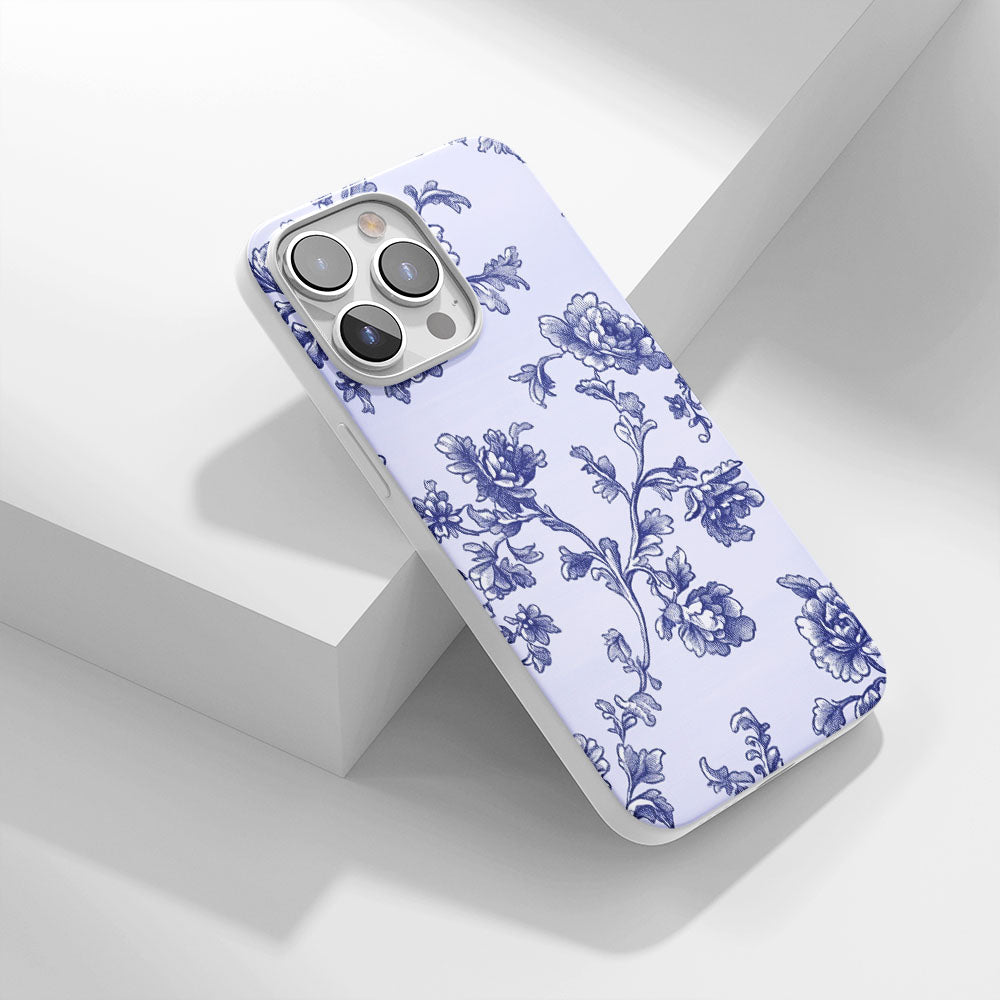 Latest 3rd-Generation Crystal Tough Glossy Flowers iPhone Case