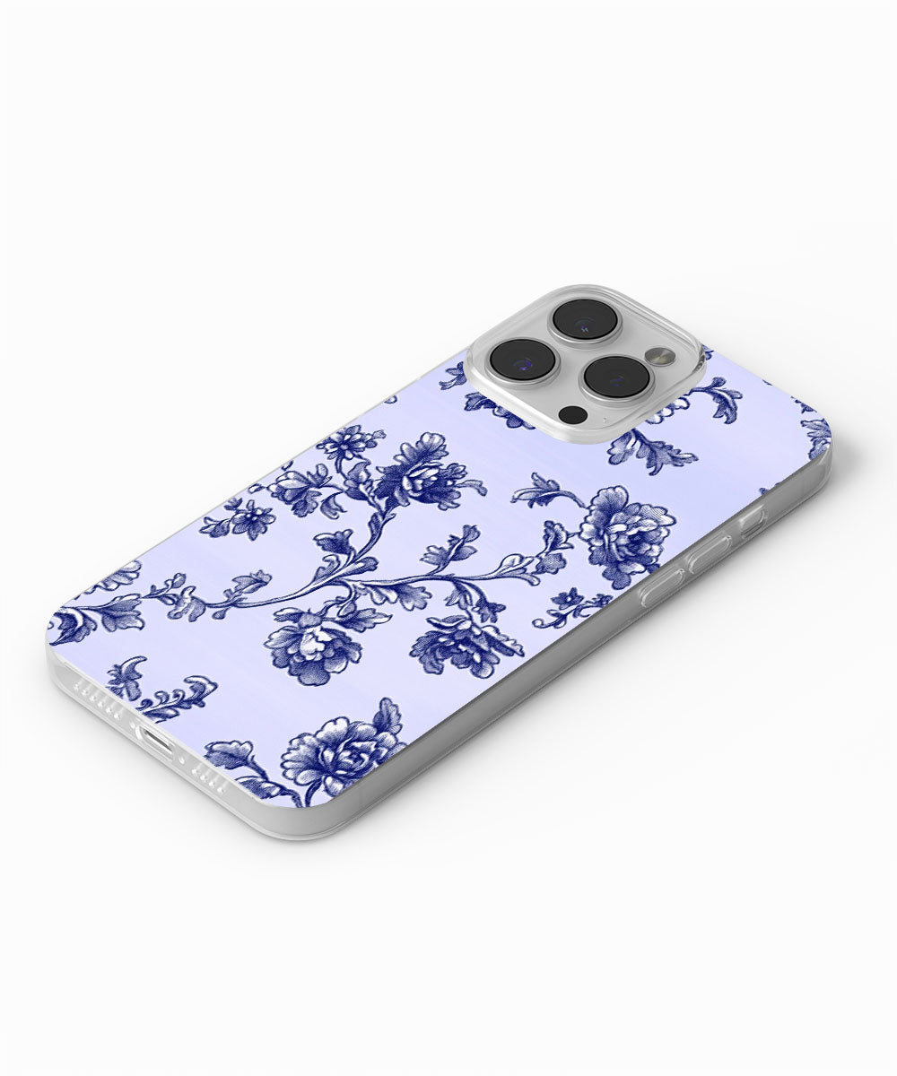 Latest 3rd-Generation Crystal Tough Glossy Flowers iPhone Case (MagSafe-Compatible)