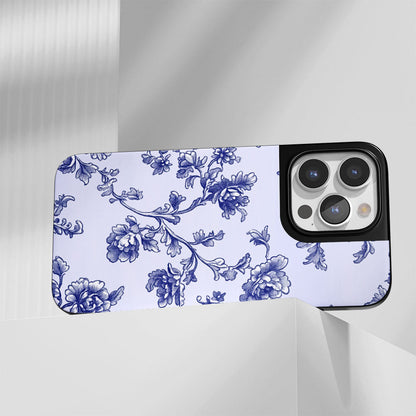 Industry-Level Tough Matte Flowers iPhone Case